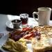 Wolverine Grill specialty breakfast "Giant French Toast" on Tuesday morning. Daniel Brenner I AnnArbor.com